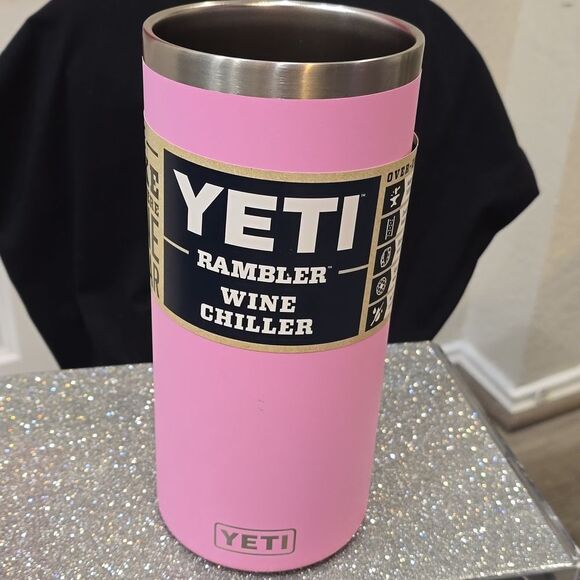 YETI Rambler Wine Chiller- Power Pink - Picture 12 of 14